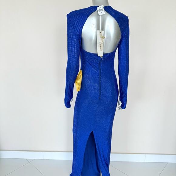 NWT!!! Bronx and Banco Margaux Diamante Gown size 6 US Authentic - Picture 6 of 13